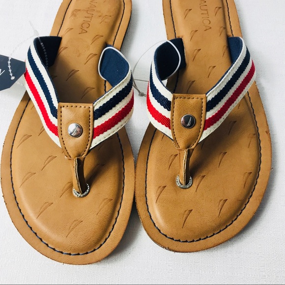 Náutica flips flops women sandals size 8.5 - Picture 6 of 6